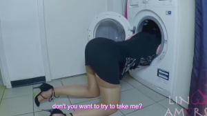 Step Mom Fucked By Step Son While She's Stuck Gets Big Cumshot In Her Mouth