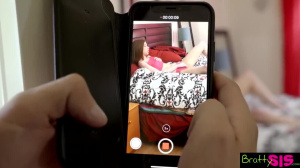 Bratty Sis - Horny StepBrother Puts Cock Into Sis And Besties Teen Twat