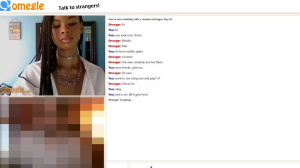 Cute Ebony Girl From Florida With Amazing Body Plays With Me On Omegle