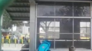Very naughty substitute teacher sucks student's cock in school parking lot