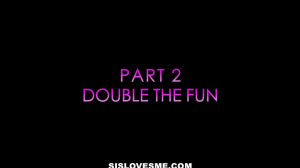 SisLovesMe - Horny Step Sis And Step Cousin Share Brother's Big Cock And Cumshot