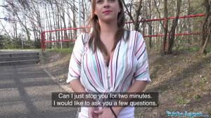 Public Agent Josephine Jackson Shows Her Big Tits And Fucks For Money