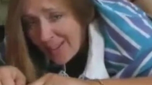 Mom's first time crying Anal