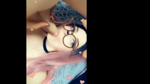 Classmate Fucks My Tight Pussy With His Big Cock On Snap - Amateur Slut LittleReislin