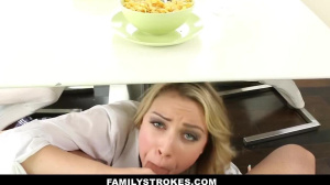 FamilyStrokes - Daddy Bangs Step Daughter Every Time Mommy Leaves The House