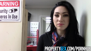 PropertySex - Beautiful Realtor Gives Pussy For Renting Office Space